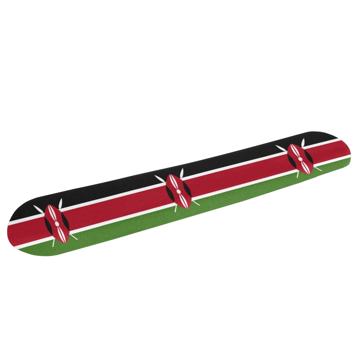 Kenya Flag Keyboard Wrist Rest Pad - Conscious Apparel Store