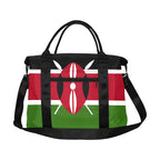 Kenya Flag Large Capacity Duffle Bag - Conscious Apparel Store