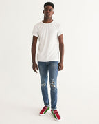 Kenya Flag Men's Slip-On Canvas Shoe - Conscious Apparel Store