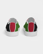 Kenya Flag Men's Slip-On Canvas Shoe - Conscious Apparel Store