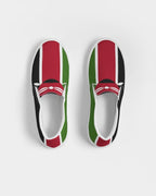 Kenya Flag Men's Slip-On Canvas Shoe - Conscious Apparel Store