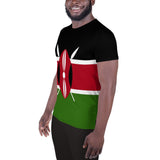 Kenya Flag Men's T-shirt - Conscious Apparel Store