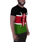 Kenya Flag Men's T-shirt - Conscious Apparel Store