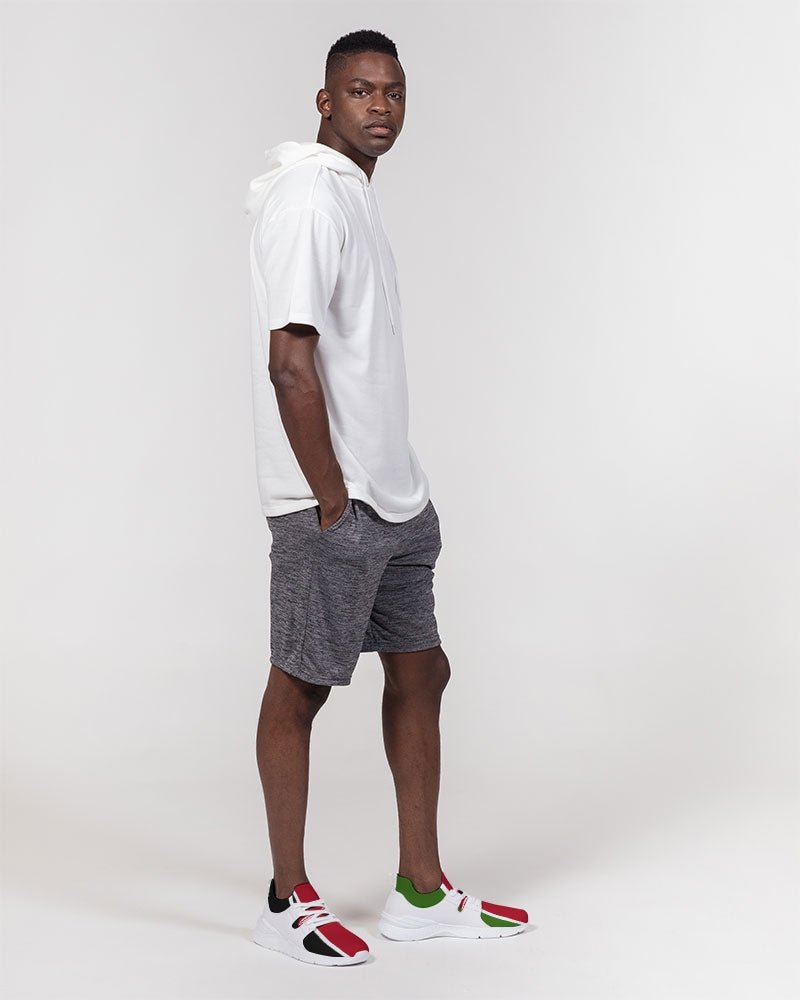 Kenya Flag Men's Two-Tone Sneaker - Conscious Apparel Store