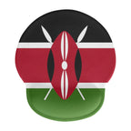 Kenya Flag Mouse Pad with Wrist Rest Support - Conscious Apparel Store