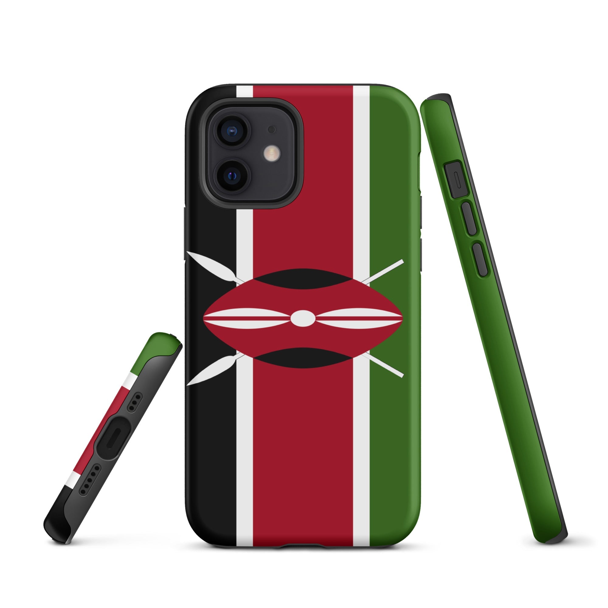 Kenya Flag Tough Cellphone Case for iPhone® - Conscious Apparel Store