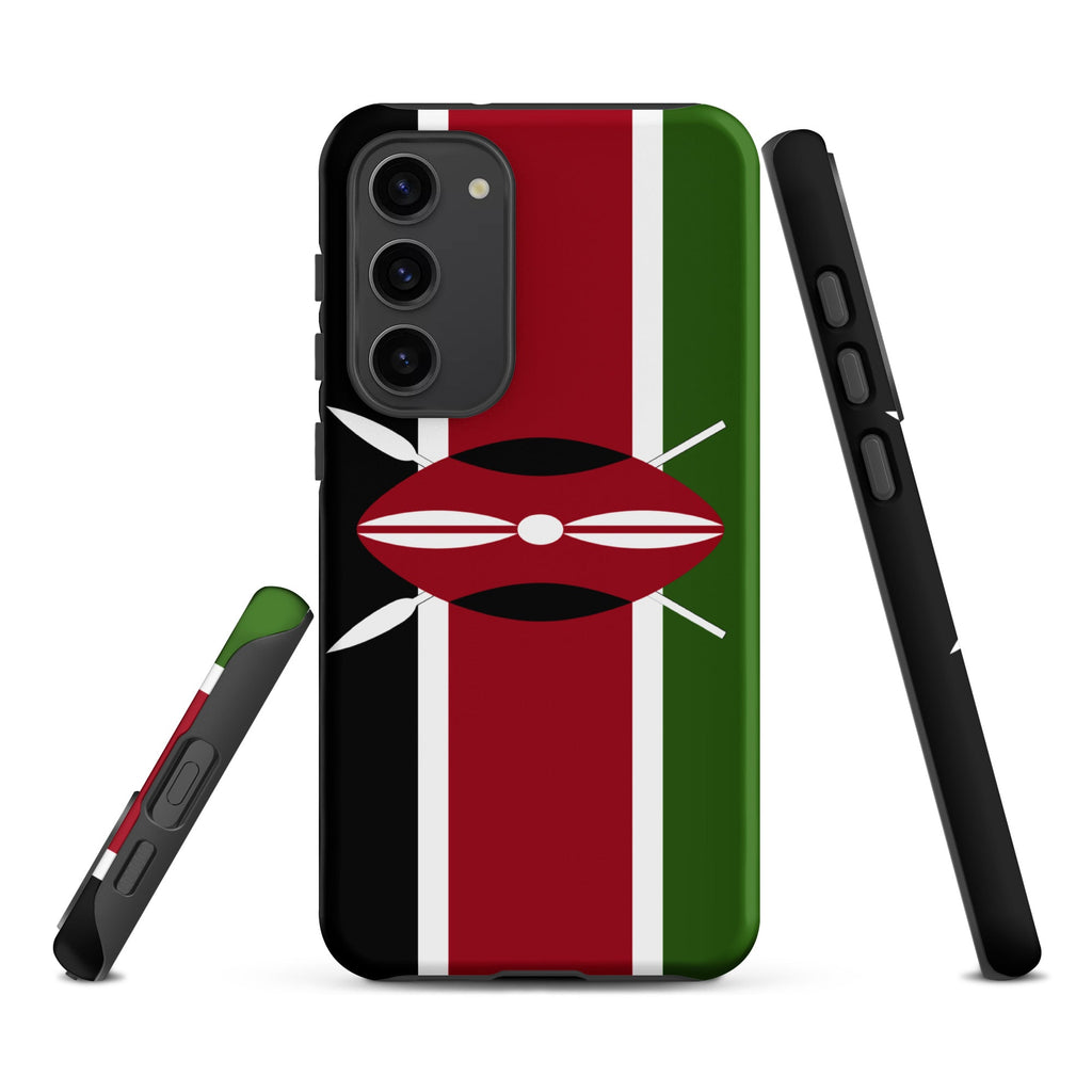 Kenya Flag Tough Cellphone case for Samsung® - Conscious Apparel Store