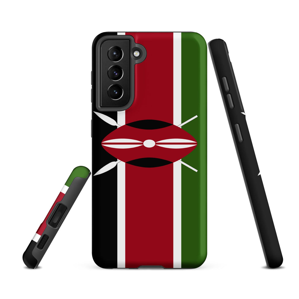 Kenya Flag Tough Cellphone case for Samsung® - Conscious Apparel Store