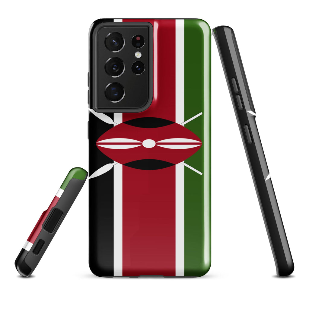 Kenya Flag Tough Cellphone case for Samsung® - Conscious Apparel Store