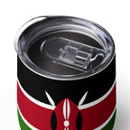 Kenya Flag Wine tumbler - Conscious Apparel Store