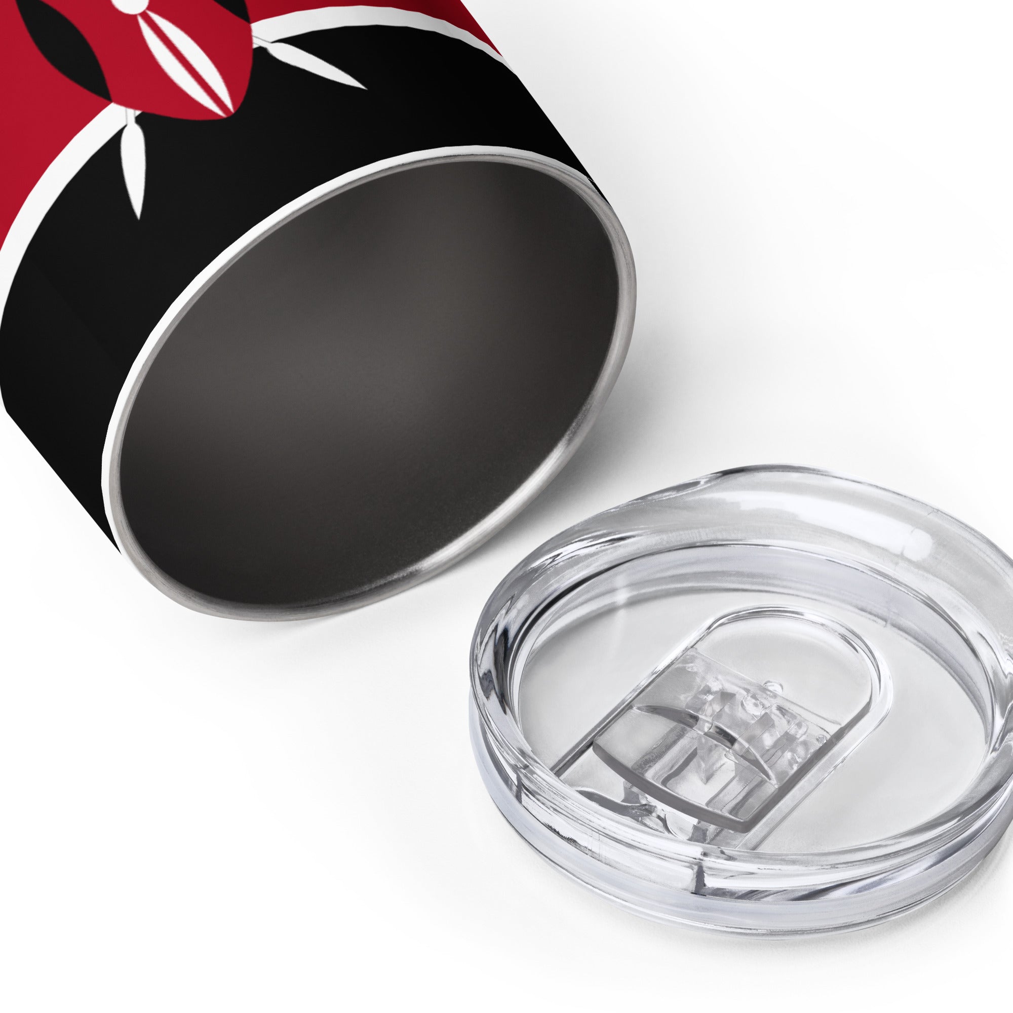 Kenya Flag Wine tumbler - Conscious Apparel Store