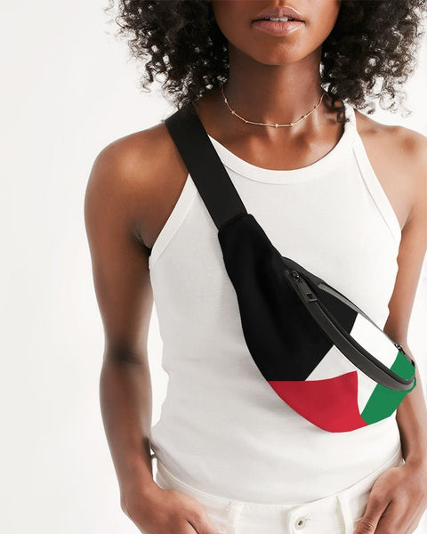 Palestine Flag Crossbody Sling Bag - Conscious Apparel Store