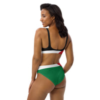 Palestine Flag high-waisted bikini - Conscious Apparel Store