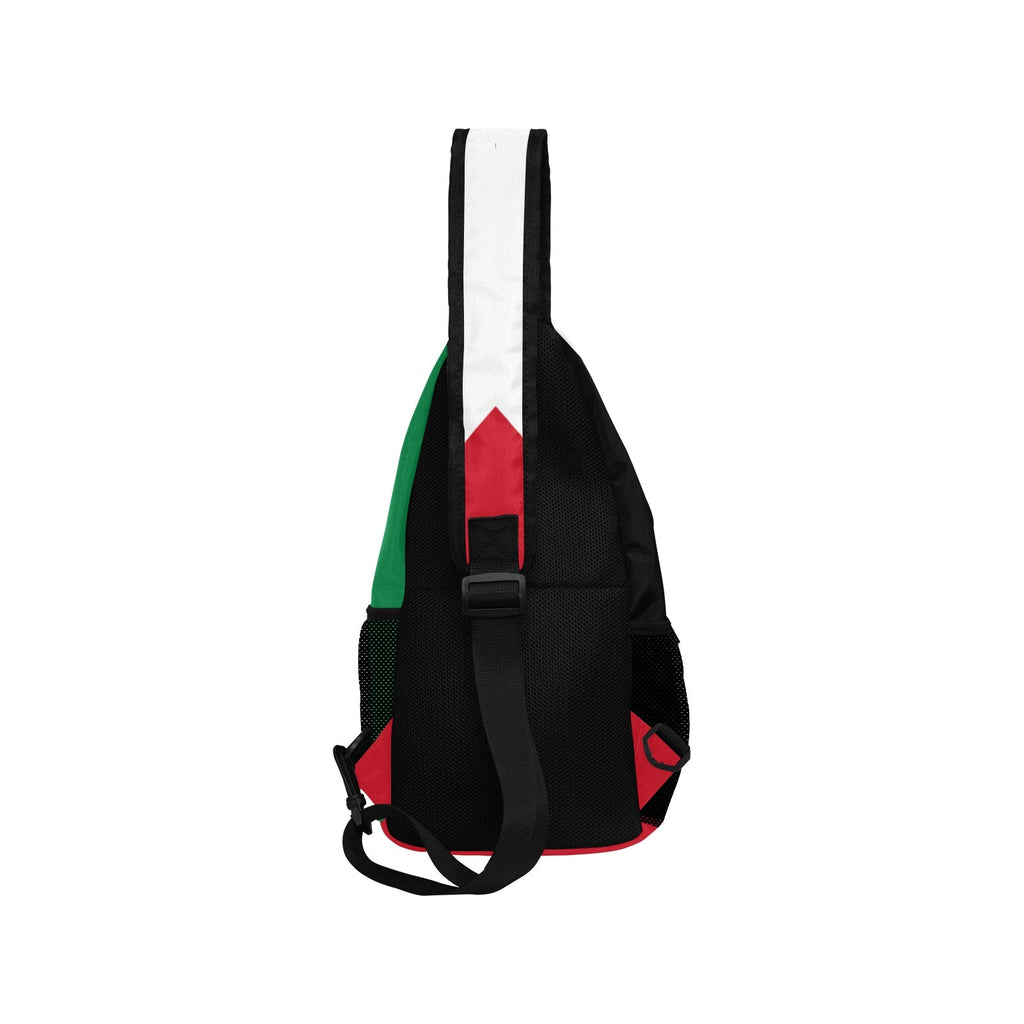 Palestine Flag Men's Casual Chest Bag - Conscious Apparel Store