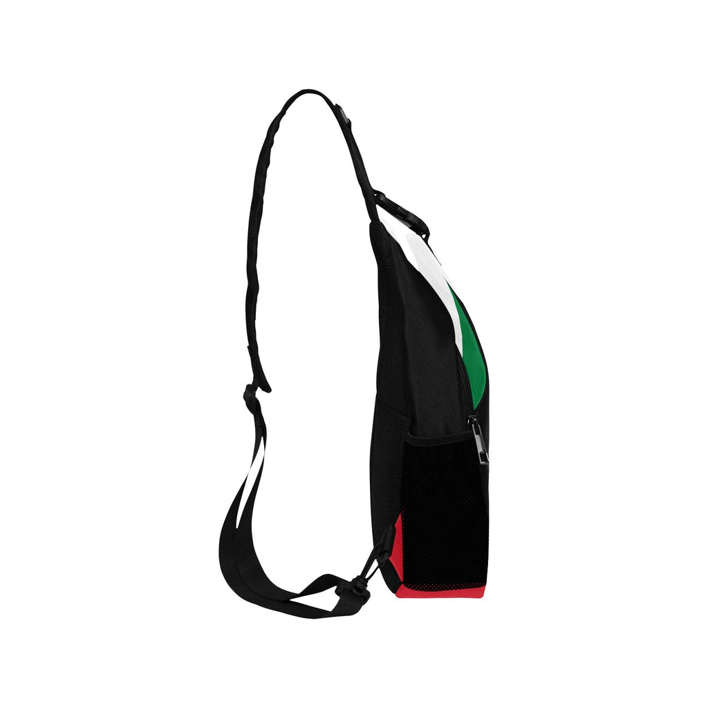 Palestine Flag Men's Casual Chest Bag - Conscious Apparel Store