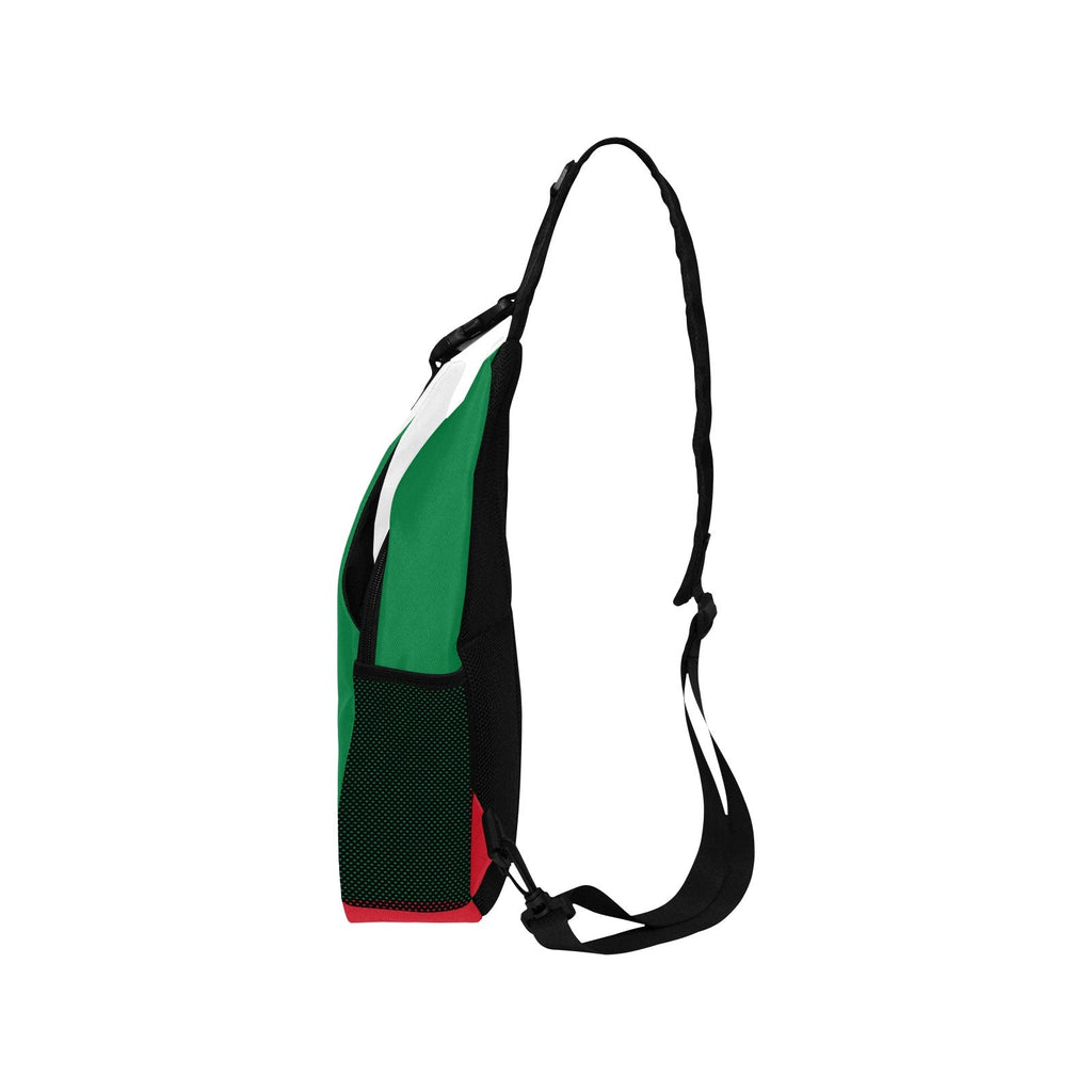 Palestine Flag Men's Casual Chest Bag - Conscious Apparel Store