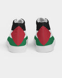 Palestine Flag Men's Hightop Canvas Shoe - Conscious Apparel Store