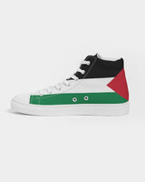 Palestine Flag Men's Hightop Canvas Shoe - Conscious Apparel Store