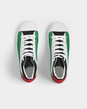 Palestine Flag Men's Hightop Canvas Shoe - Conscious Apparel Store