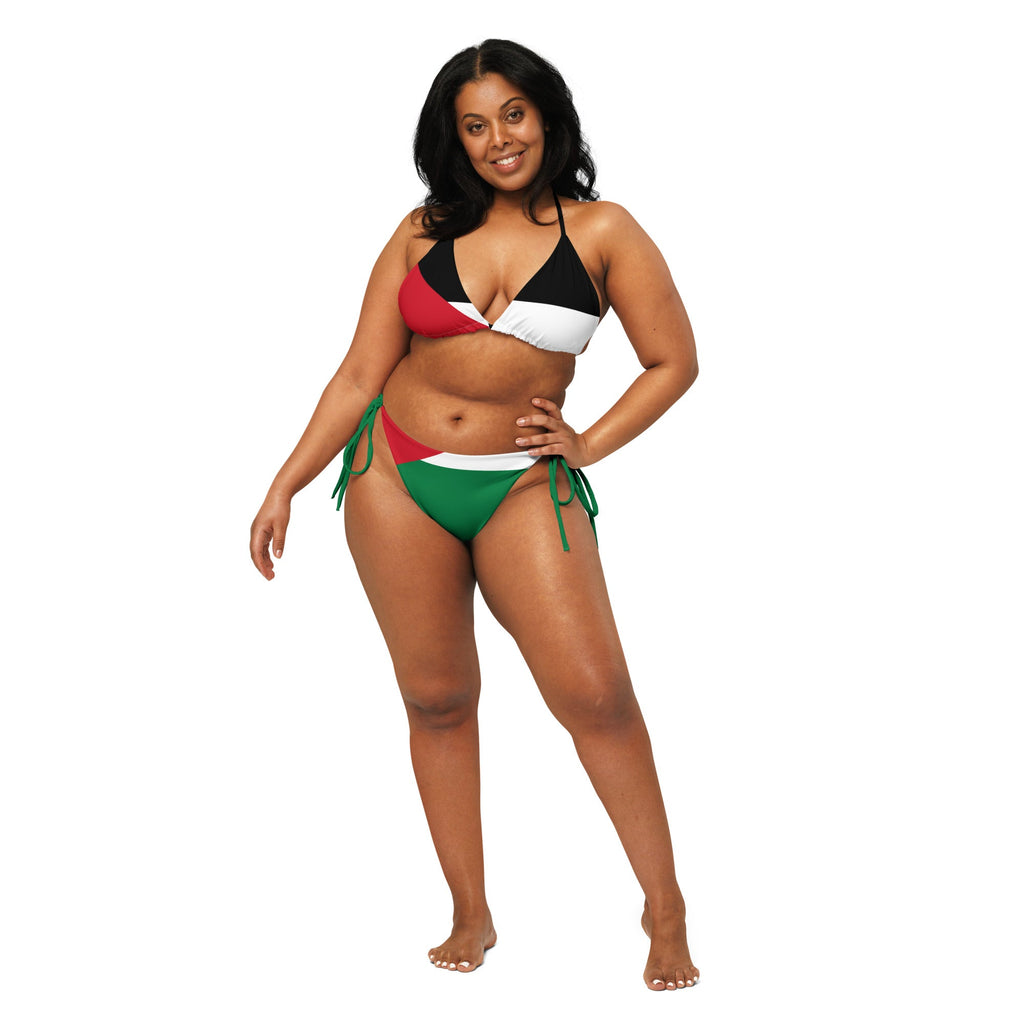 Palestine Flag string bikini - Conscious Apparel Store