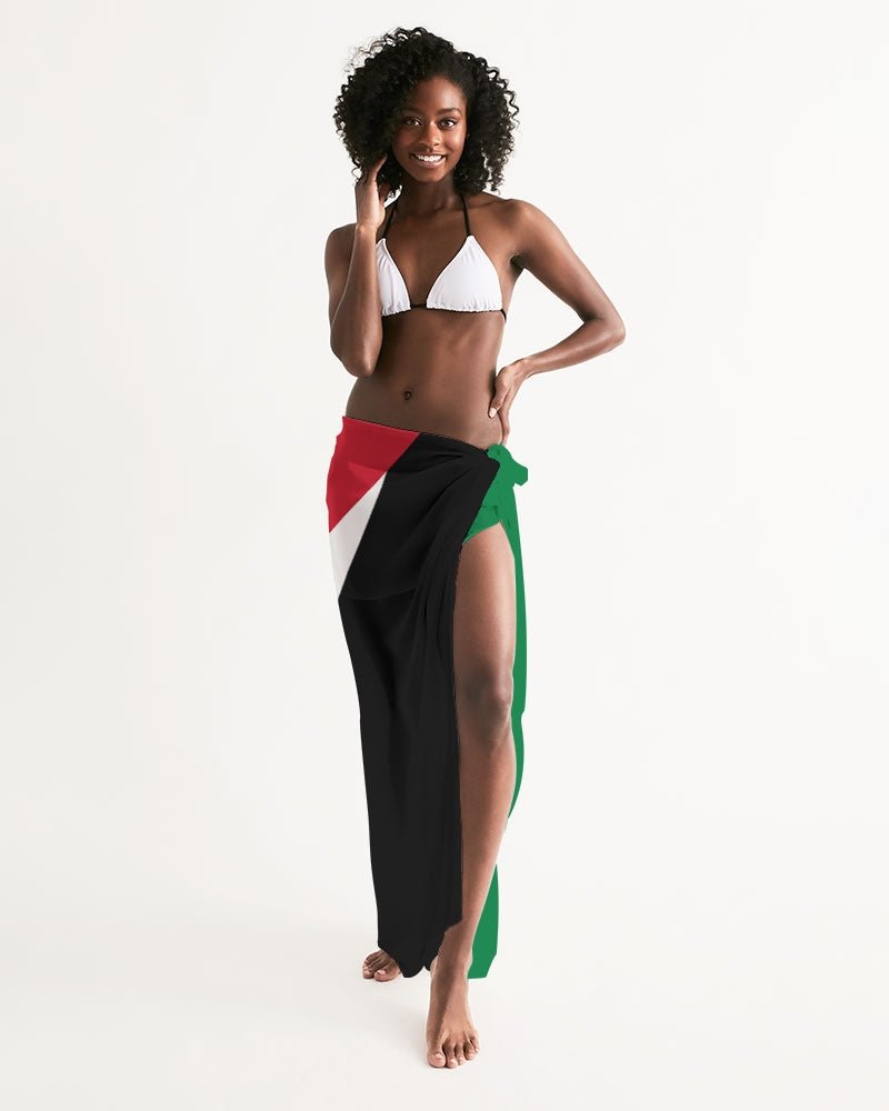 Palestine Flag Swim Cover Up - Conscious Apparel Store