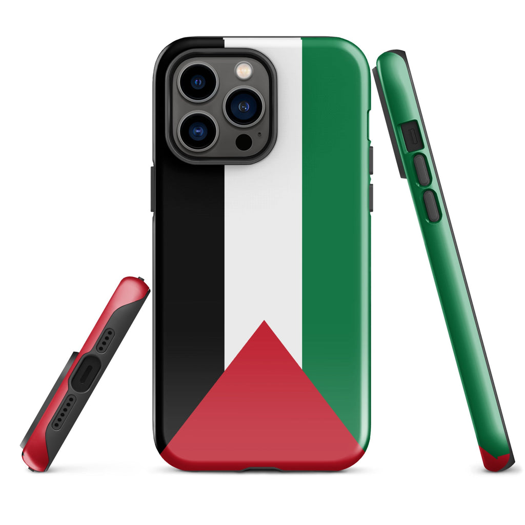 Palestine Flag Tough Cell Phone Case for iPhone® - Conscious Apparel Store