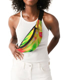 Psychedelic Rastafarian Crossbody Sling Bag - Conscious Apparel Store