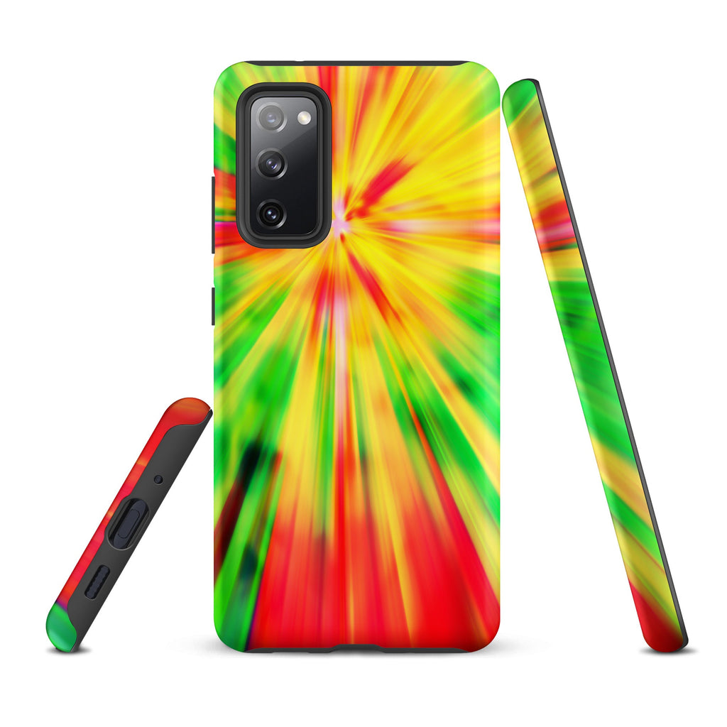 Psychedelic Rastafarian Flag Tough Cellphone case for Samsung® - Conscious Apparel Store