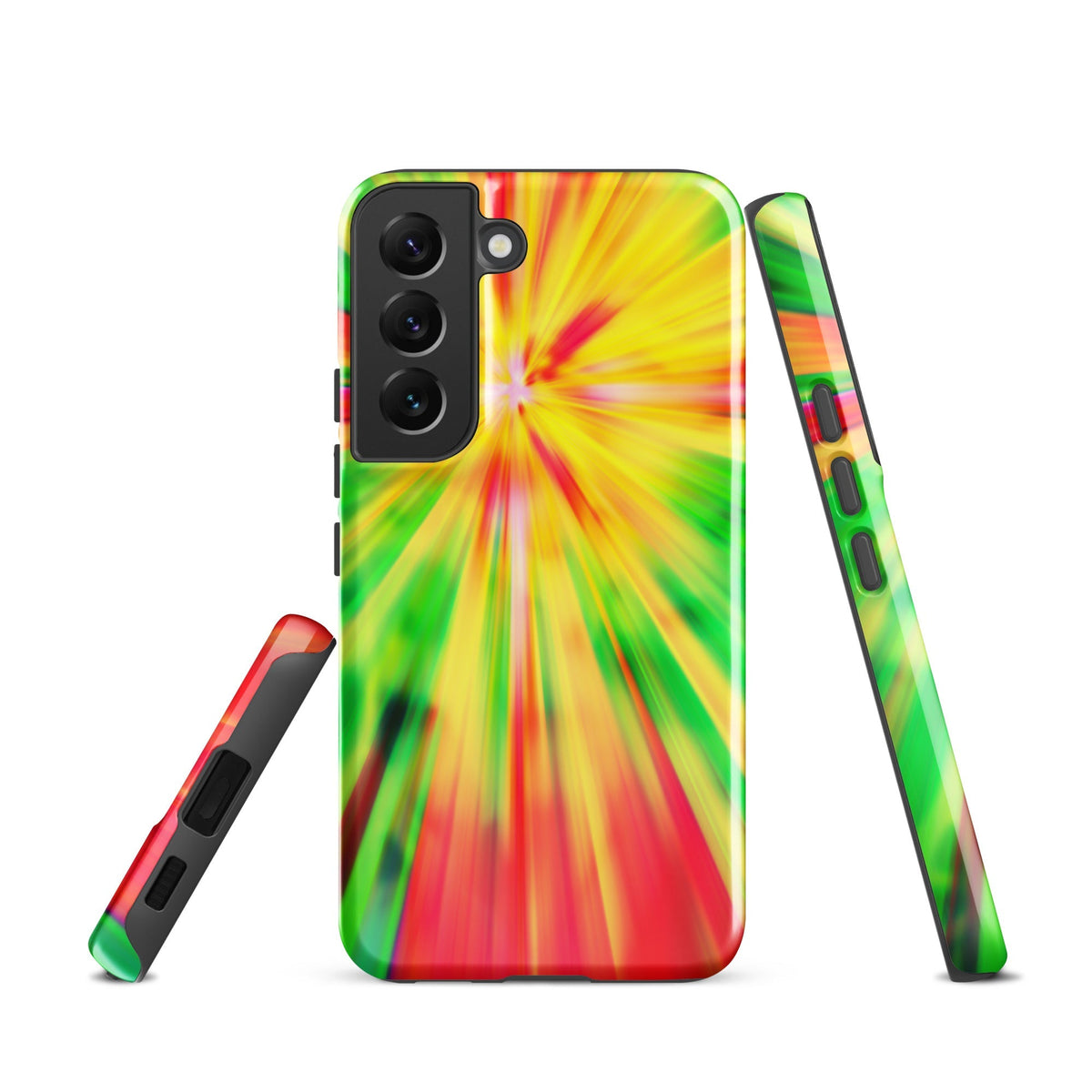 Psychedelic Rastafarian Flag Tough Cellphone case for Samsung® - Conscious Apparel Store