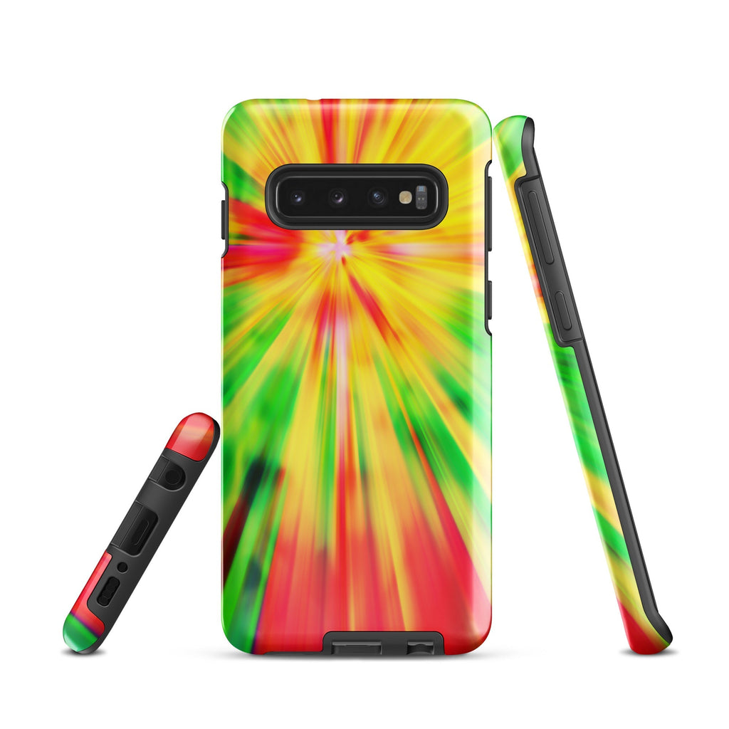 Psychedelic Rastafarian Flag Tough Cellphone case for Samsung® - Conscious Apparel Store