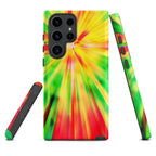 Psychedelic Rastafarian Flag Tough Cellphone case for Samsung® - Conscious Apparel Store