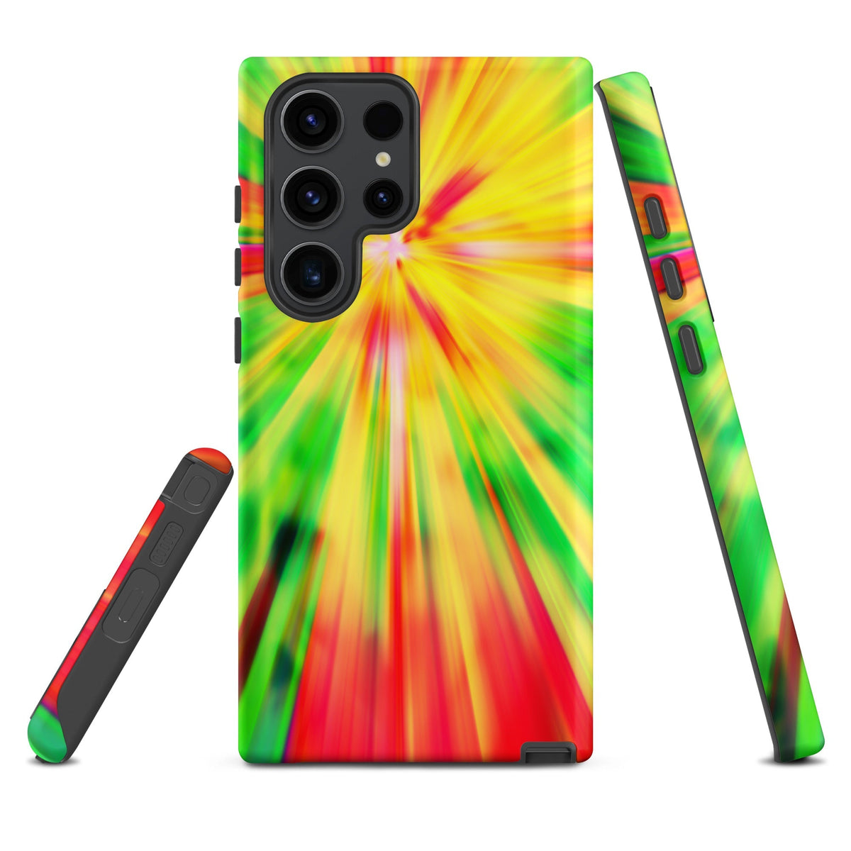 Psychedelic Rastafarian Flag Tough Cellphone case for Samsung® - Conscious Apparel Store