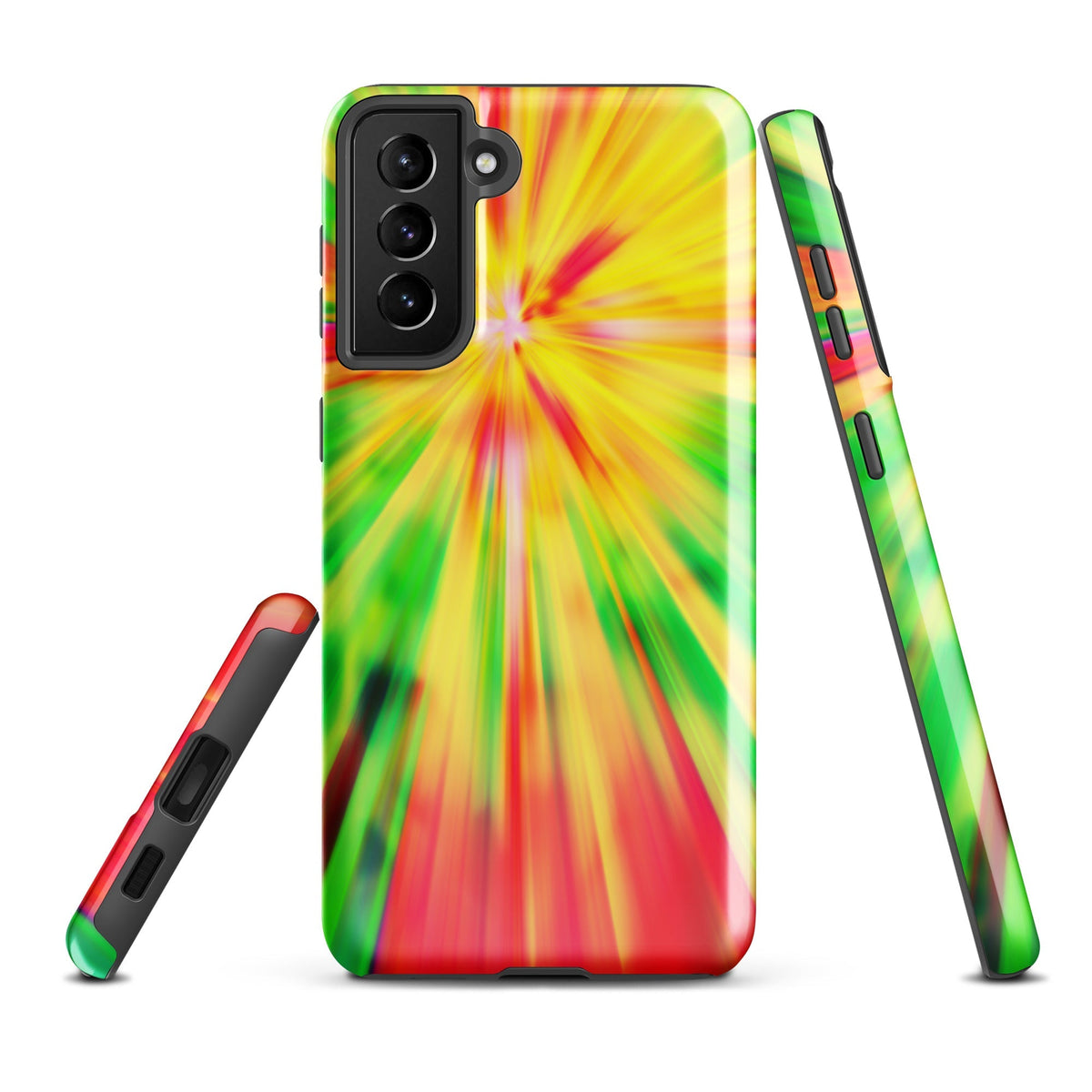 Psychedelic Rastafarian Flag Tough Cellphone case for Samsung® - Conscious Apparel Store