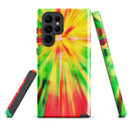 Psychedelic Rastafarian Flag Tough Cellphone case for Samsung® - Conscious Apparel Store