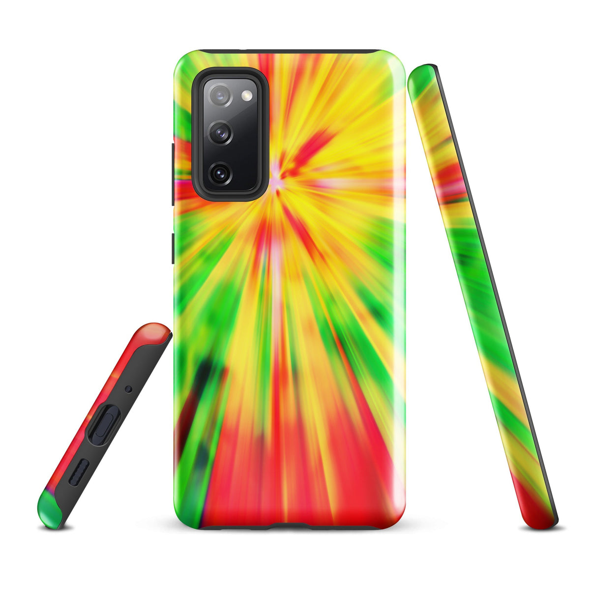 Psychedelic Rastafarian Flag Tough Cellphone case for Samsung® - Conscious Apparel Store