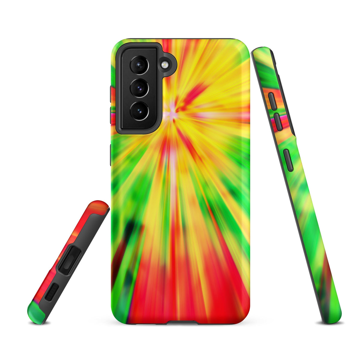 Psychedelic Rastafarian Flag Tough Cellphone case for Samsung® - Conscious Apparel Store