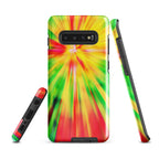Psychedelic Rastafarian Flag Tough Cellphone case for Samsung® - Conscious Apparel Store