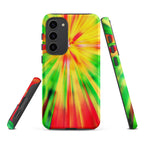 Psychedelic Rastafarian Flag Tough Cellphone case for Samsung® - Conscious Apparel Store