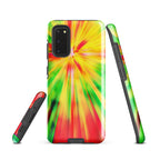Psychedelic Rastafarian Flag Tough Cellphone case for Samsung® - Conscious Apparel Store