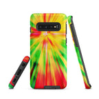 Psychedelic Rastafarian Flag Tough Cellphone case for Samsung® - Conscious Apparel Store