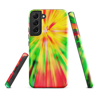 Psychedelic Rastafarian Flag Tough Cellphone case for Samsung® - Conscious Apparel Store