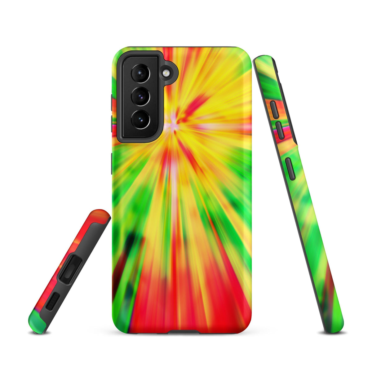 Psychedelic Rastafarian Flag Tough Cellphone case for Samsung® - Conscious Apparel Store