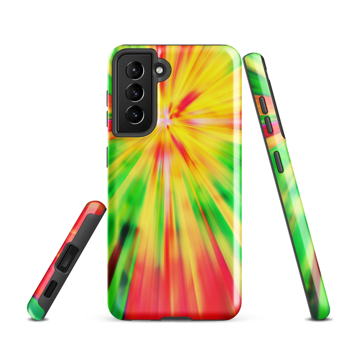 Psychedelic Rastafarian Flag Tough Cellphone case for Samsung® - Conscious Apparel Store