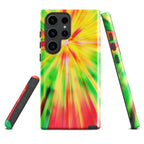Psychedelic Rastafarian Flag Tough Cellphone case for Samsung® - Conscious Apparel Store