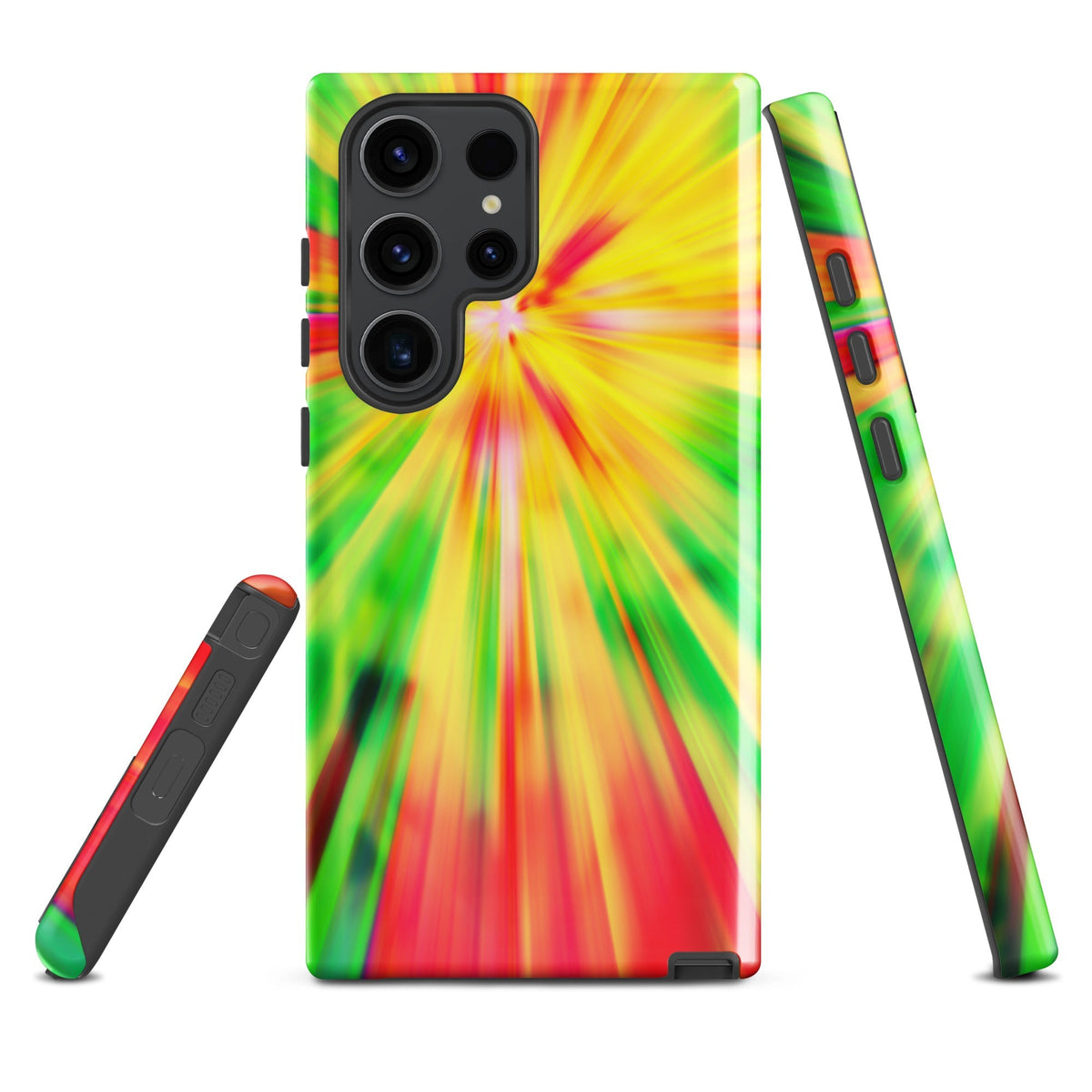 Psychedelic Rastafarian Flag Tough Cellphone case for Samsung® - Conscious Apparel Store