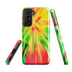 Psychedelic Rastafarian Flag Tough Cellphone case for Samsung® - Conscious Apparel Store