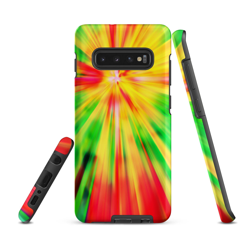 Psychedelic Rastafarian Flag Tough Cellphone case for Samsung® - Conscious Apparel Store