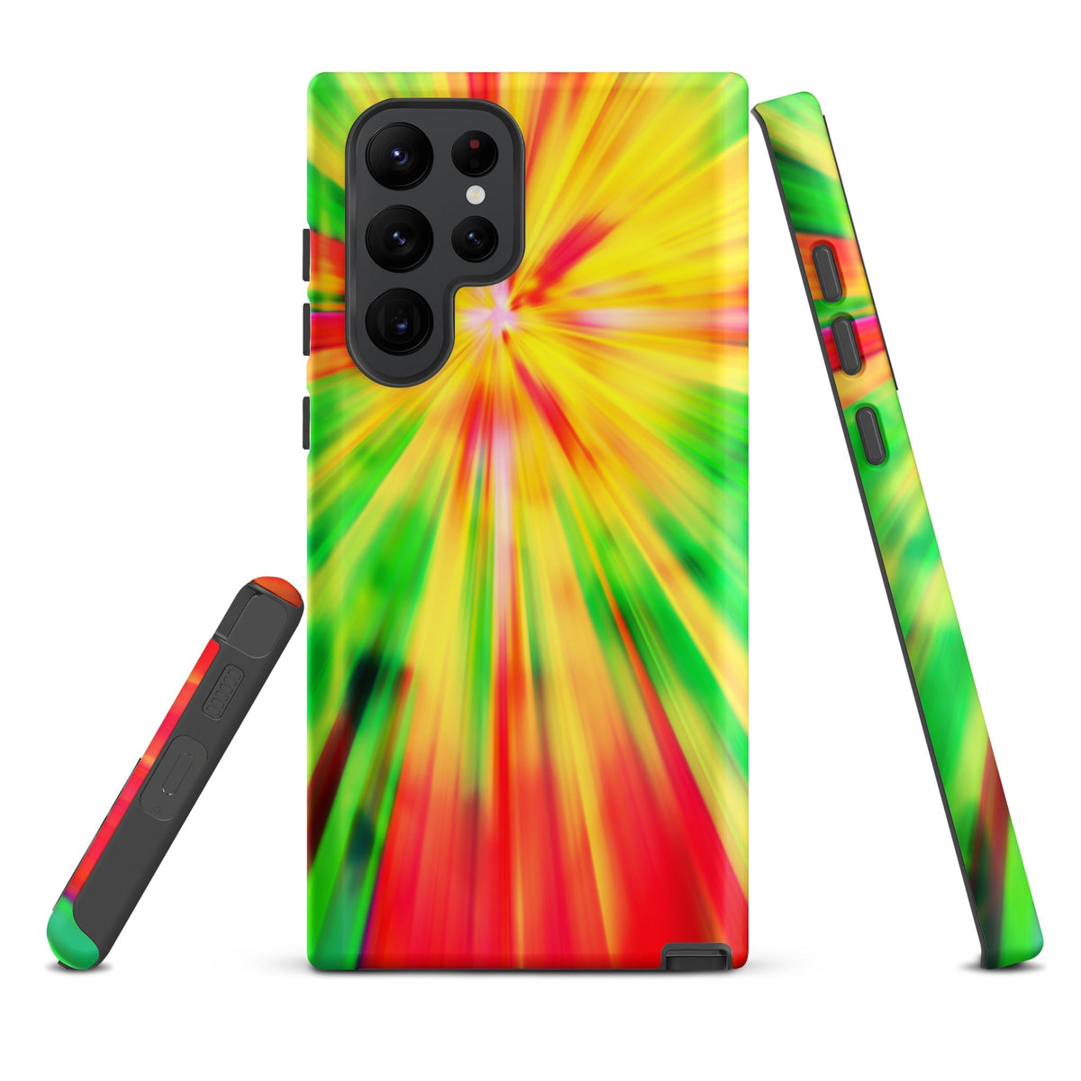 Psychedelic Rastafarian Flag Tough Cellphone case for Samsung® - Conscious Apparel Store