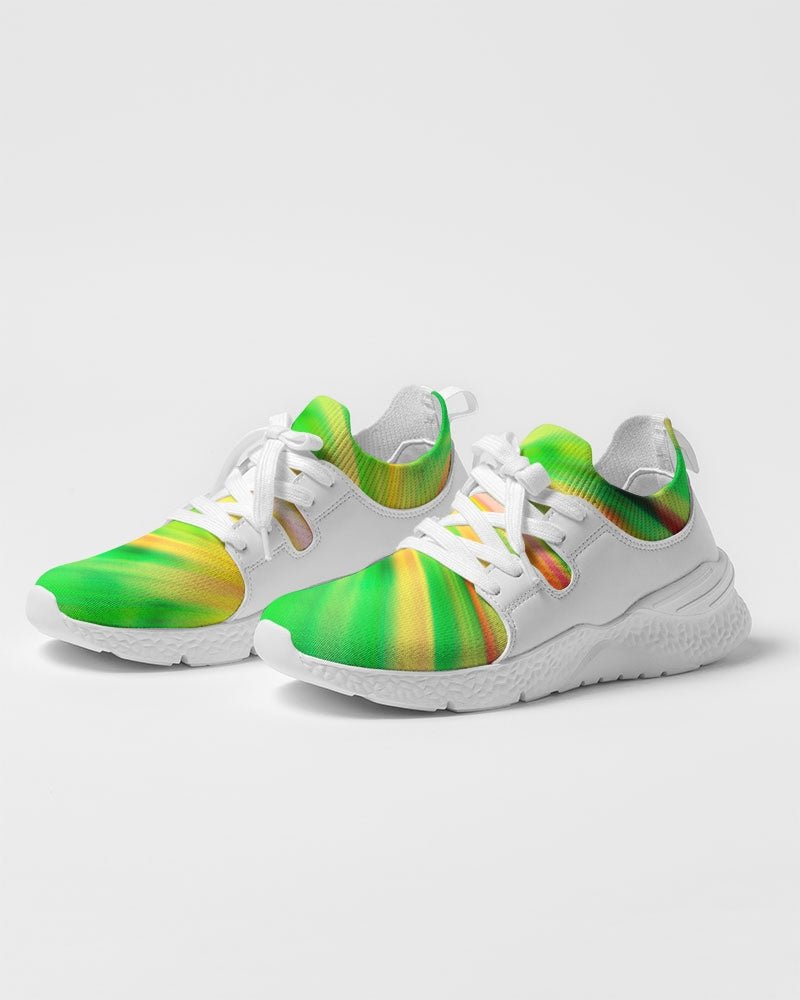 Psychedelic Rastafarian Men's Two-Tone Sneaker - Conscious Apparel Store