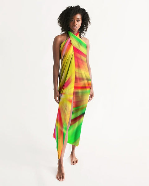 Psychedelic Rastafarian Swim Cover Up - Conscious Apparel Store